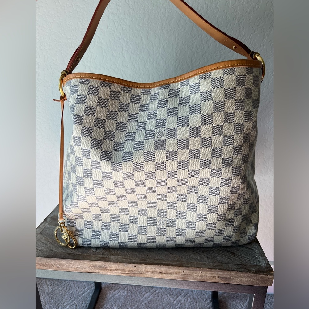 Louis Vuitton Delightful MM Damier Azur